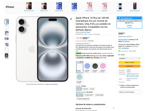 Apple iPhone 16 Plus 128 GB por solo 999,38€