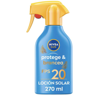 NIVEA SUN Protege & Broncea Spray Solar FP20 270 ml por solo 9,62€
