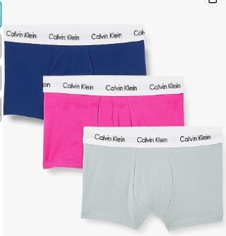 Pack x3 bóxers Calvin Klein por 25.74€