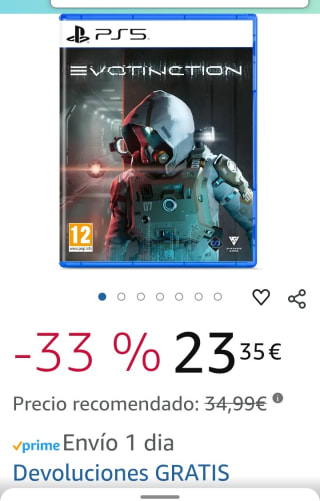 Evotinction PlayStation 5 por 23,35€.