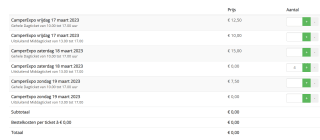 Gratis middagticket CamperExpo twv €10