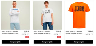 Ropa y calzado marca Jack&Jones desde solo 4,50€