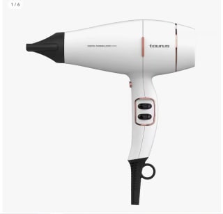 Secador Digital Shining 2200 Ionic. Color Blanco. marca Taurus por 45,04€ (cuenta nueva por 33,04€)