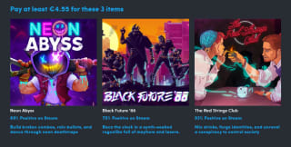 Humble bundle Neon Lights Bundle vanaf €4,55