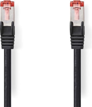 Netwerkkabel | Cat6 S/FTP | 30 meter (100% koper, LSZH, Zwart) voor €15 bij Bol.com