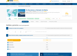 Crucer 15 Días De Barcelona a Salvador de Bahía desde 79€