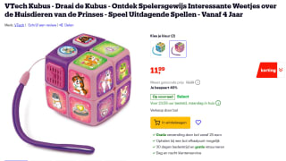VTech Cube Adventures - Prinses voor €11,99 bij Bol
