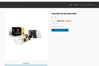Colección The Rolling Stones completa por solo 160€