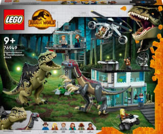 LEGO Jurassic World liganotosaurus & Therizinosaurus Aanval voor €89,99 bij Bol