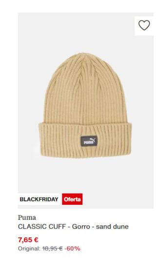 Recopilación marca Puma desde 7,65€ desde zalando