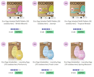 20% korting op Eco Egg bij Big Green Smile