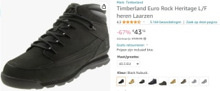 Timberland Euro Rock herenschoenen voor €43,16