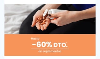 Hasta -60% Suplementos en Naturitas.