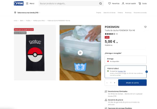 Toalla de ducha POKEMON 70x140 por solo 5€