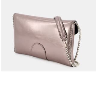 Bandolera metalizada con solapa Tintoretto por 8.99€