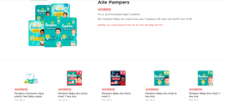 2+3 gratis op alle Pampers bij de Plus