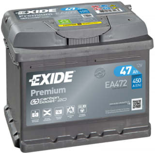 Exide Premium Accu voor benzine auto’s 47 Ah voor €47 bij Online Accu