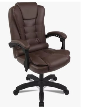 Sillón giratorio con Altura ajustable y respaldo reclinable por 59.49€ (Cuenta Nueva 47.49€)