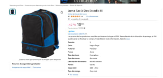 Mochila estadio III marca Joma por tan sólo 10,50€