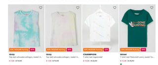 20% extra korting op de sale tot 66% voor members bij Peek & Cloppenburg