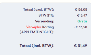 Apple Leren hoesje met MagSafe voor iPhone 14 voor €31,49 dmv code bij Smartphonehoesjes