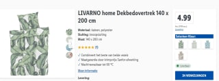 Kinderdekbedovertrekken (140x200) voor €4,99 per stuk in de Lidl webshop