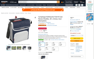 Nevera Campingaz Fold N Cool 20L por 13,18€