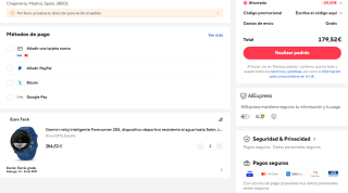 Reloj Garmin Forerunner 255 por solo 179,52€