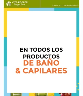-30% de Descuento en productos de Baño y Capilares.