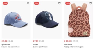 20% korting op alles bij van Haren