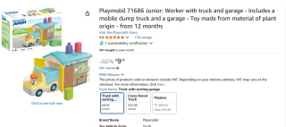 Playmobil Ladingwagen met sorteer-garage (71686) voor €24,83 bij Amazon