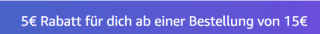 €5 korting op alles bij Amazon.de