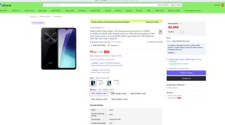 Xiaomi Redmi 14C Versión Global 4GB+128GB por solo 86€