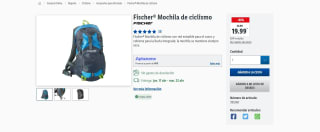 Fischer® Mochila de ciclismo por 19,99€