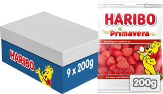 Haribo Schuim Aardbeien Zak (9x 200gr) voor €9,30 bij Bol