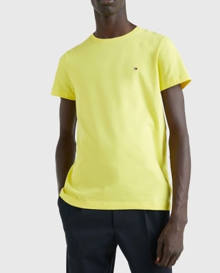 Tommy Hilfiger Camiseta hombre rayas de manga corta por 15€