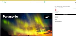 TV OLED 42'' Panasonic TX-42LZ980E 4K HDR por 529€