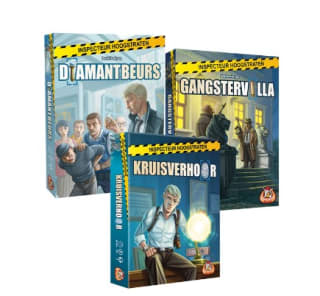 Inspecteur Hoogstraten pakket met 3 spellen voor €15 bij Whitegoblingames