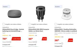Tot 25% korting op diverse KlikAanKlikUit wandschakelaars bij Bol
