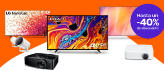 Hasta 40% descuento en televisores en PcComponentes