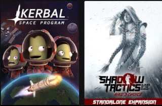 Shadow Tactics - Aiko's Choice et Kerbal Space Program gratuits sur PC