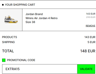 Air Jordan 4 Retro WMNS 'Vivid Sulfur' voor €143 dmv code bij Sneakerstuff