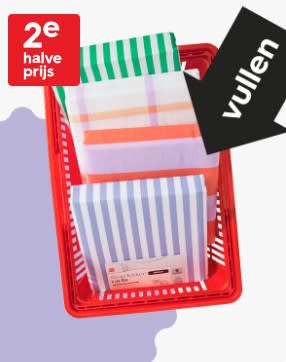 2e halve prijs op bedtextiel bij HEMA