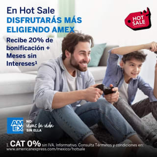 Hot Sale 2024 American Express: $2,000 de descuento