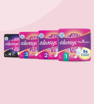 Probeer, Always Platinum maandverband gratis, na cashback via Scoupy