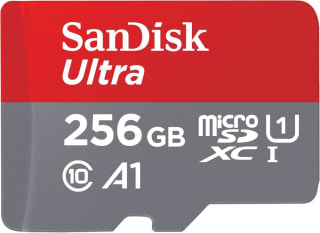 SanDisk 256GB Ultra tarjeta microSDXC + adaptador SD por 19,90€