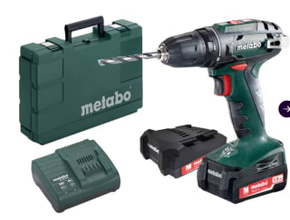 Metabo BS 14.4 Set 14.4V Li-Ion accu boor-/schroefmachine set (2x 2.0Ah accu) in koffer voor €49,95 bij Ibood