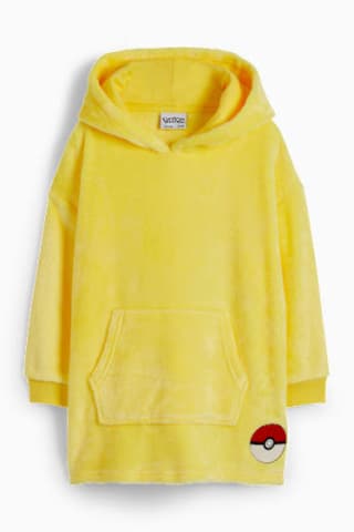 Pokémon - Pikachu - deken met capuchon voor €11,04 dmv code bij C&A
