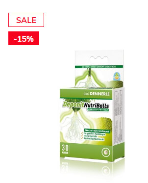 Aquaplantsonline sale met 20% korting op JBL visvoer & 15% op Dennerle aquarium plantenvoeding