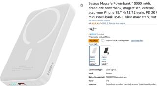 Baseus Picogo Powerbank 10000mAh voor €22,99 bij Amazon